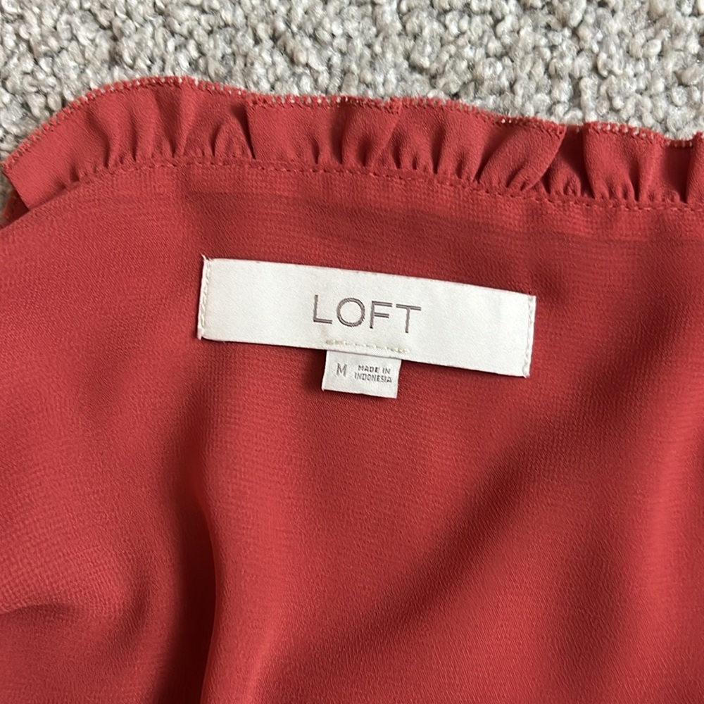 LOFT Ruffle Trim Cami - Picture 7 of 12